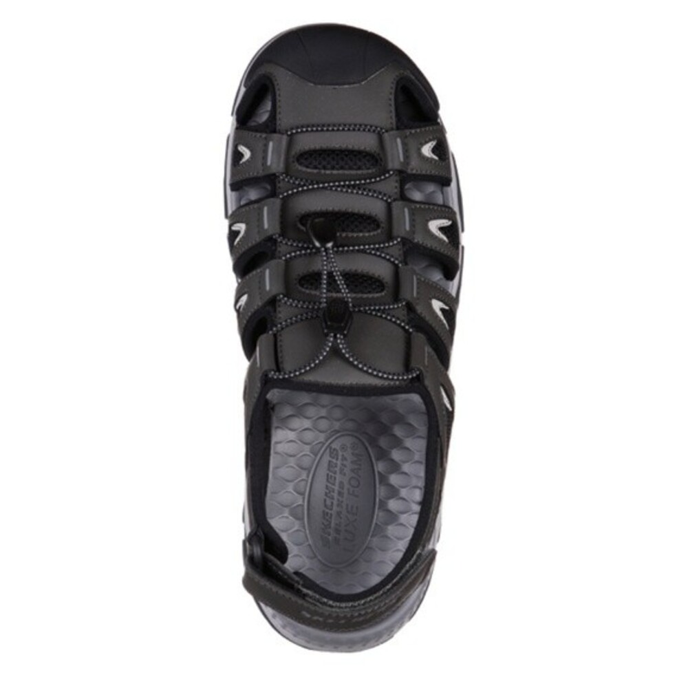 SKECHERS RELAXED FIT Tresmen - Outseen WITH LUXE FOAM gray men size 10
